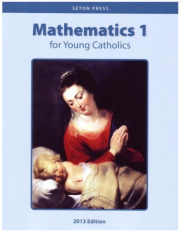 Mathematics 1 for Young Catholics (key in book)